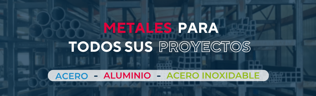 Productos en acero, aluminio y acero inoxidable